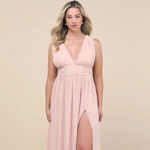 Lulus Heavenly Hues Maxi Dress in RUSTIC